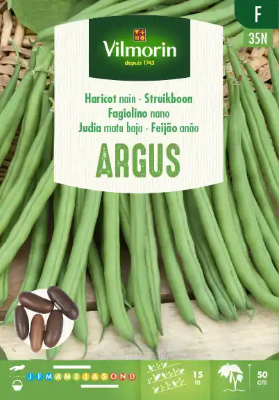 Net gelanceerd | Zaden struikboon argus 125g