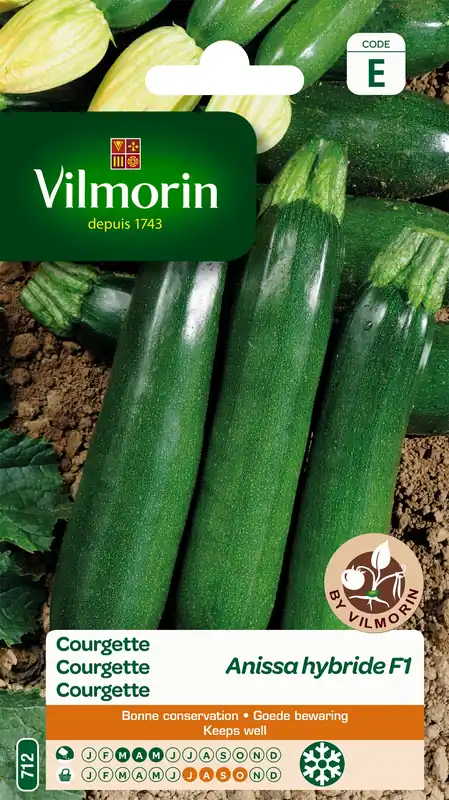 Zaden courgette anissa hf1 3g - Topprijs