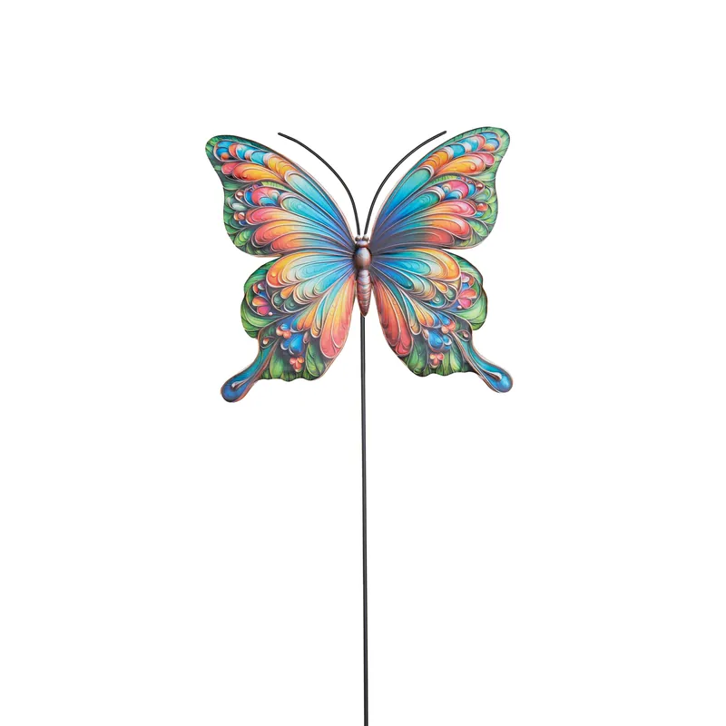 Vlinder op steker 61x17cm | Veel gevraagd