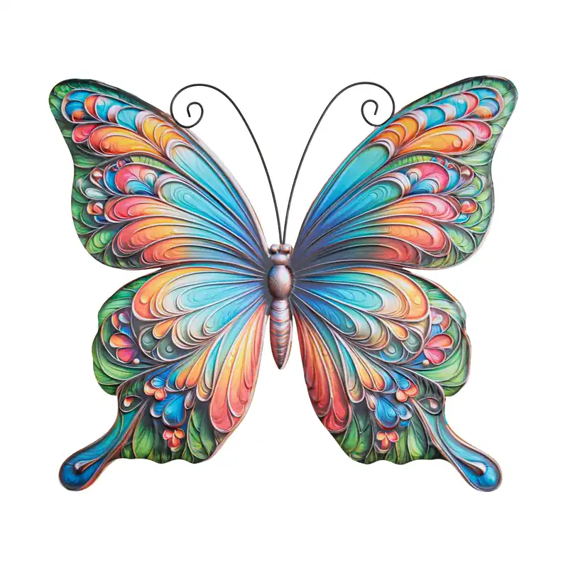 Hoog gewaardeerd | Vlinder wand decoratie 46,3x50cm