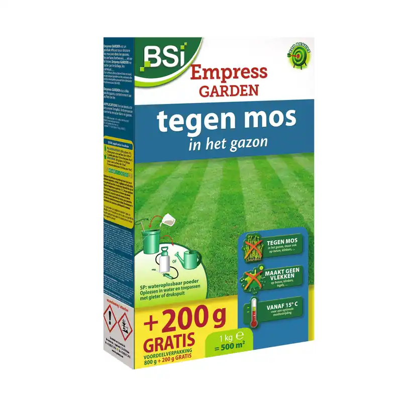 Nu beschikbaar - Mosbestrijding Empress garden