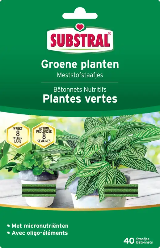 Meststofstaafjes voor groene planten 40 stuks - Korting