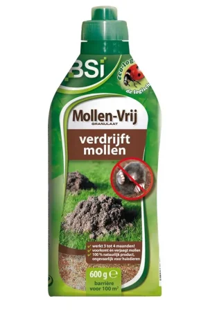 Afweer Mollen-vrij granulaat 600G - Prijs verlaagd