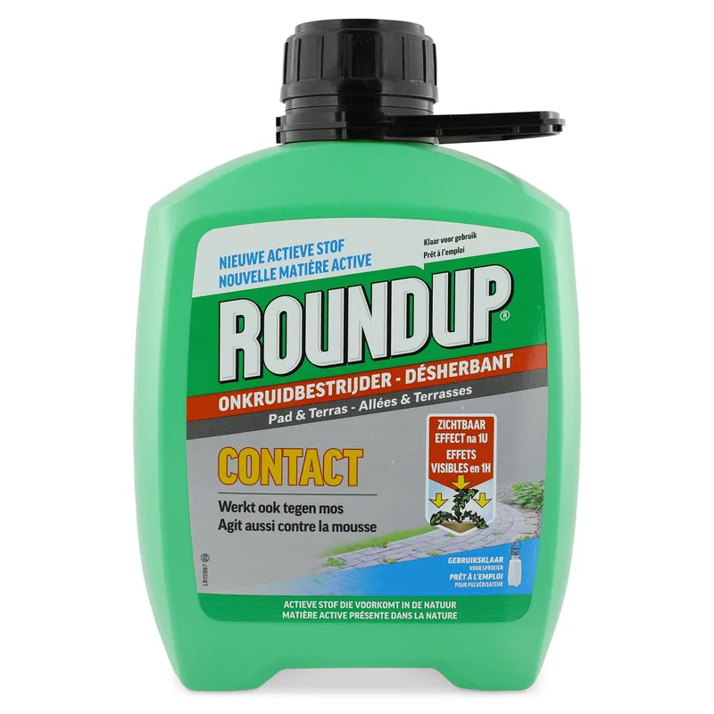 Contact onkruidverdelger pad & terras navulling 2,5l | Bespaar meer