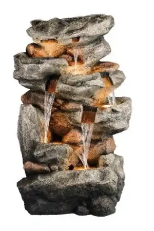 Fontein rotsen hoog - Hoog gewaardeerd