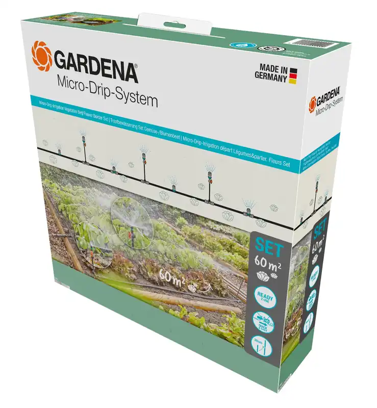 Veilig betalen - Bewatering moestuin/bloembed Set