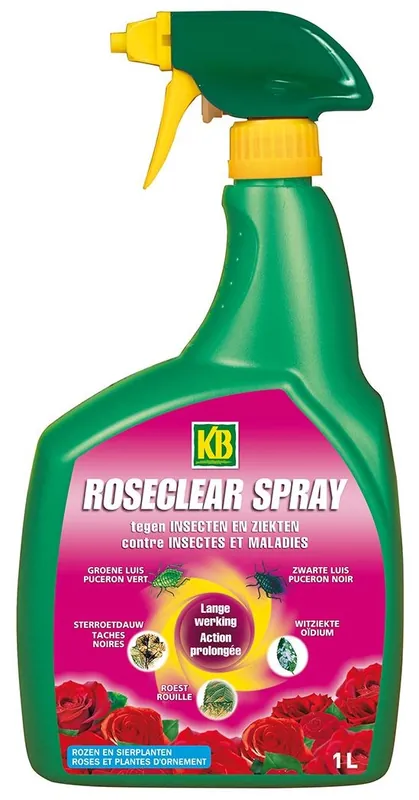 Roseclear Spray tegen insecten en ziekten - Hoog gewaardeerd