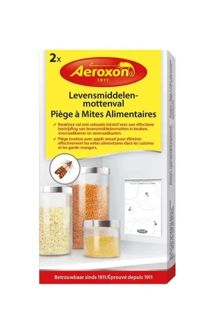 Veilig winkelen - Levensmiddelenmottenval 2 stuks