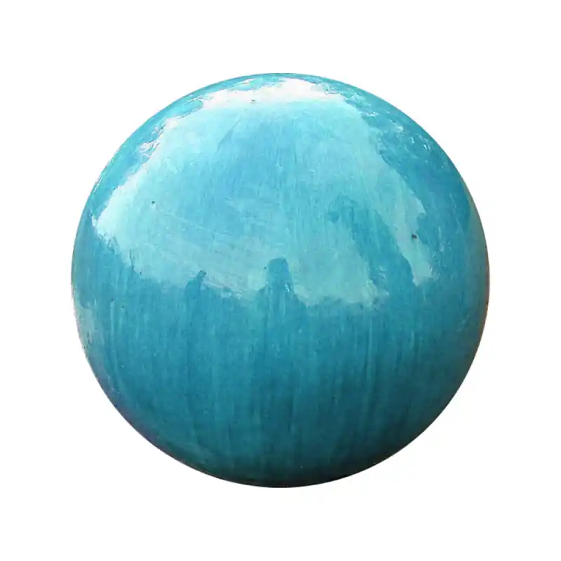 Decoratieve bol geglazuurd oceaanblauw - Goed beoordeeld
