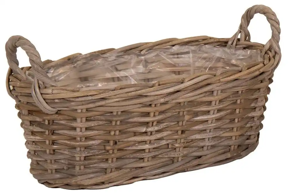 Zojuist toegevoegd - Mand Evi ovaal 43x21x17cm