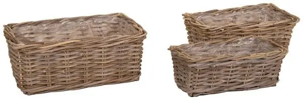 Mand Evi naturel 37x22x15cm - Veilig betalen