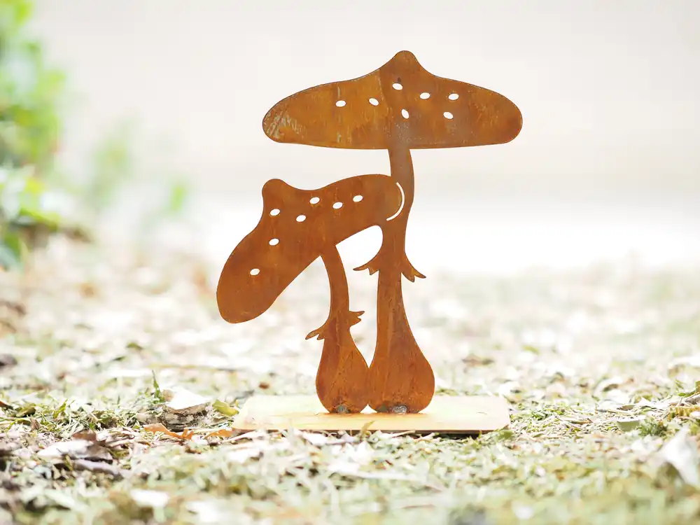 Paddestoelen op basis - kleine versie - Korting