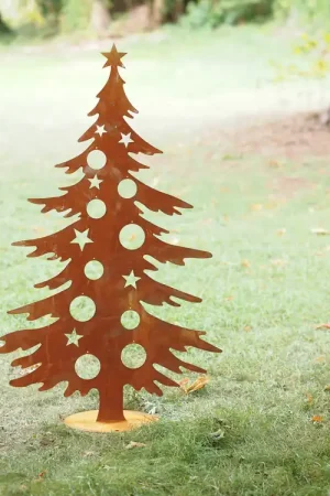 Denneboom op basis om kerstballen in te hangen - large | Koop vandaag