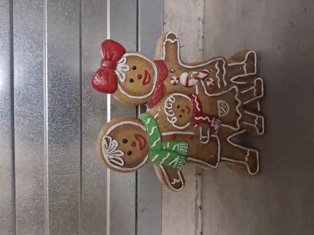 Peperkoek familie met lichtjes | Bespaar nu