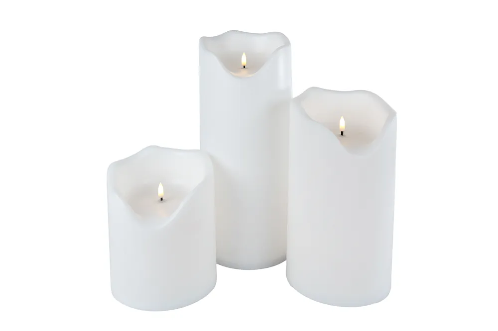 Kaarsenset led XXL - 3 stuks | Veilig betalen