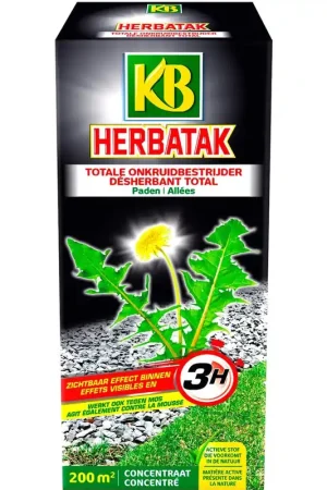 Korting | Herbatak totale onkruidbestrijding onverharde paden