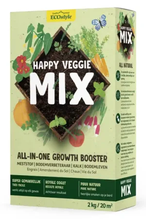 Happy Veggie mix - All-in-one growth booster voor je moestuin - Sale