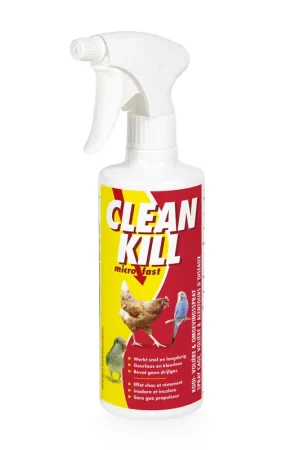 Micro-Fast insecticide spray tegen ectoparasieten bij kippen, duiven en siervogels | Fabrieksprijs