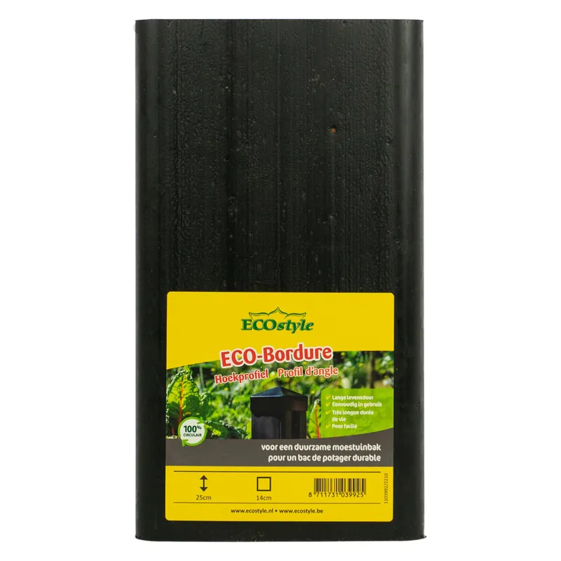 Eco-bordure hoekprofiel - Slechts tijdelijk
