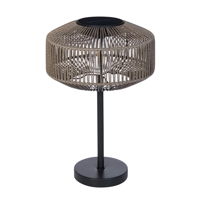 Korting - Hybride rattan tafellamp Granada