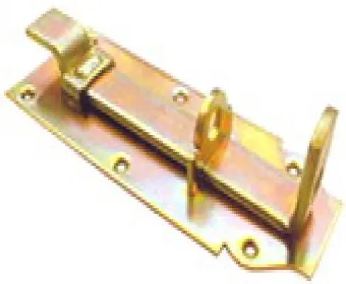 Direct kopen - Hangslotschuif 160mm met bocht