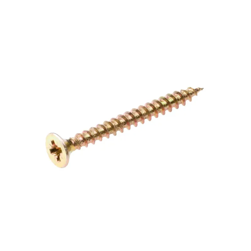 Spaanplaatschroeven geelverzinkt A-kwaliteit pozidrive 4.0x16mm - Scherpe prijs