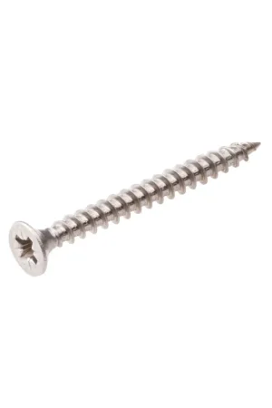Zolang de voorraad strekt | Spaanplaatschroeven RVS A-kwaliteit pozidrive 3.5x16mm