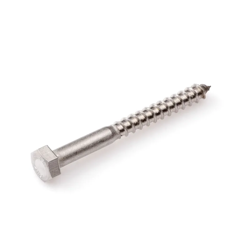 Houtdraadbout RVS DIN 571 8x80mm - Trending