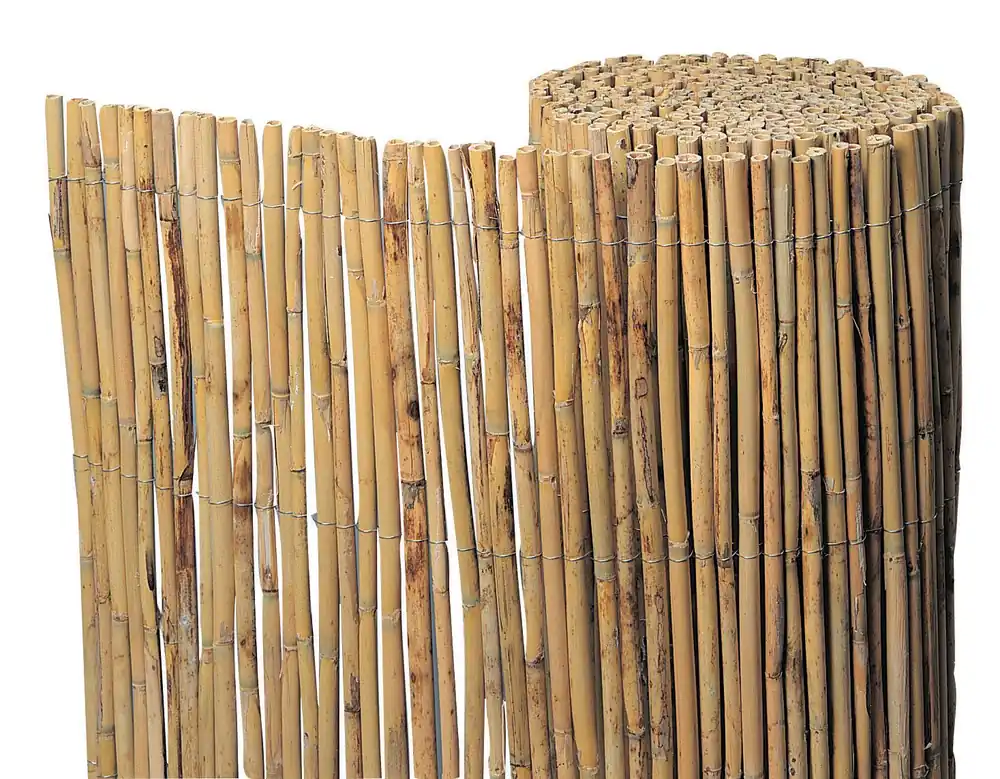 Nieuw in de shop | Bamboematten bamboe schutting op rol 2x5m
