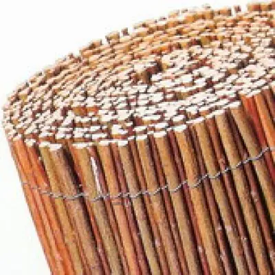 Wilgenmatten wilgenmat wilgenrol tuinscherm rood 2x5m | Bespaar nu