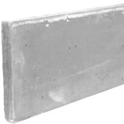 Betonplaat hout beton schutting grijs 184x22x3,4cm - Net gelanceerd