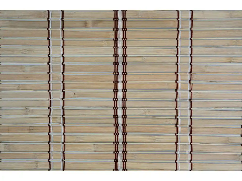 Prijsverlaging - Rolgordijn bamboe Osaka jaloezie 100x200cm