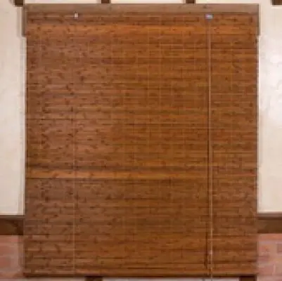 Veilig winkelen | Rolgordijn bamboe jaloezie Kofu 100x200cm