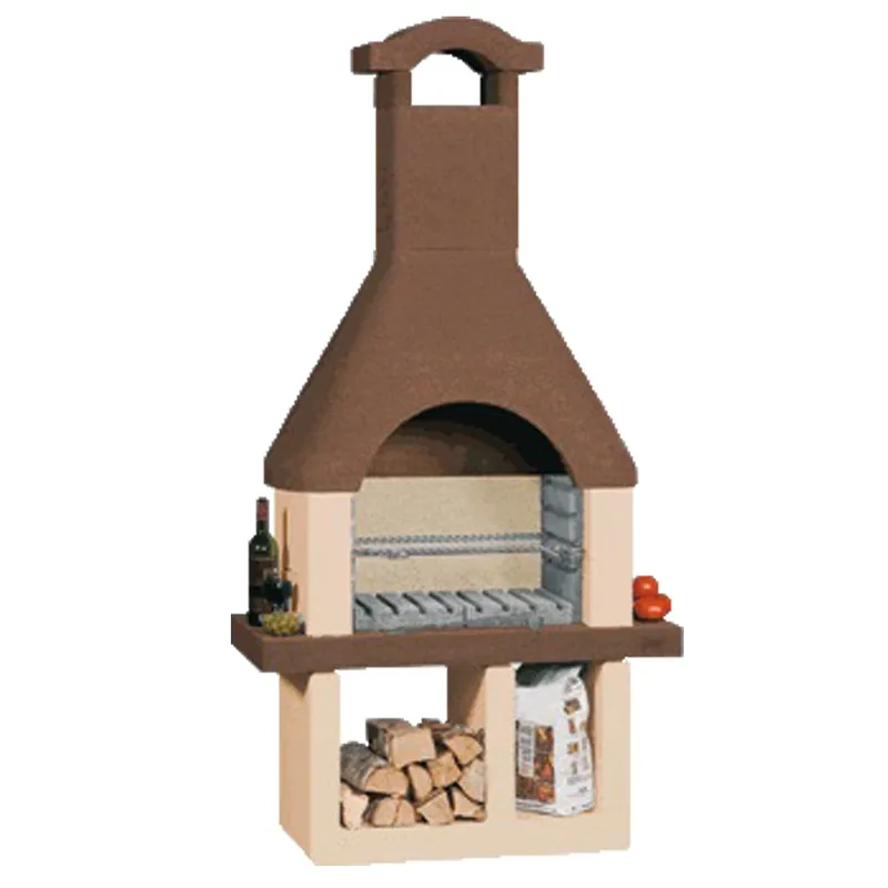 Beperkte voorraad - Barbecue beton houtskool bbq ‘The Mexican Nr.3‘ (200x100x50cm/390kg))