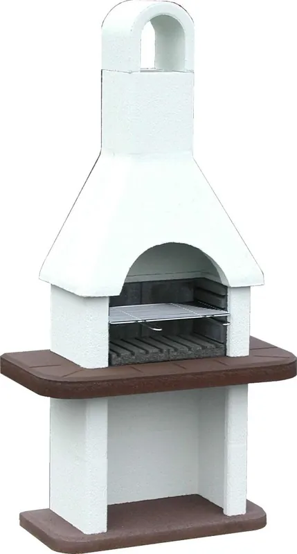 Veel voordeel - Barbecue beton houtskool bbq nr. 4 (215x120x60cm/430kg)