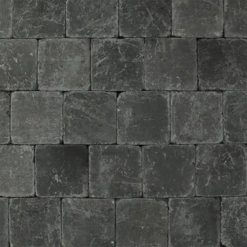 Trommelstenen of koppelstones antraciet 20x20x6cm (m2) | Goed beoordeeld