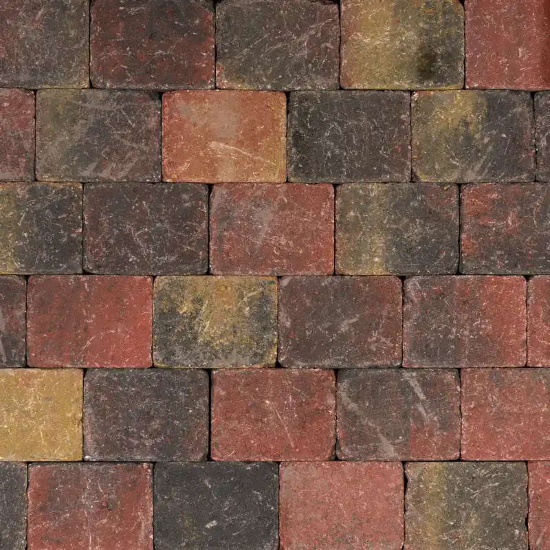 Alleen deze week | Trommelstenen of koppelstones bont 15x20x6cm (m2)