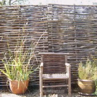 Hazelaarscherm tuinscherm hazelaar 180x180cm - Speciale aanbieding