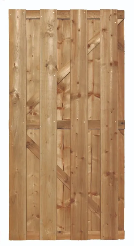 Tuinpoort poort tuindeur grenen 180x90cm - Voorraad bijna op