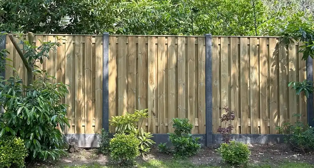 Hout beton schutting grijs 200x190cm (per set) - Profiteer nu