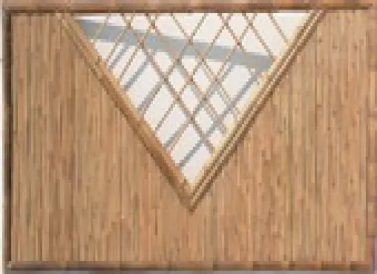 Premium - Bamboe schutting bamboescherm Beijing 180x90cm