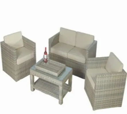 Scherpe prijs | Loungeset tuinset wickerset Ambiente