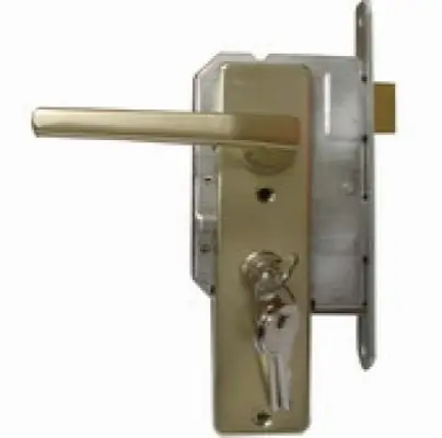 Zojuist toegevoegd | Insteekslot deurslot poortslot met profielcilinder voor oa. poortframe of tuinpoort