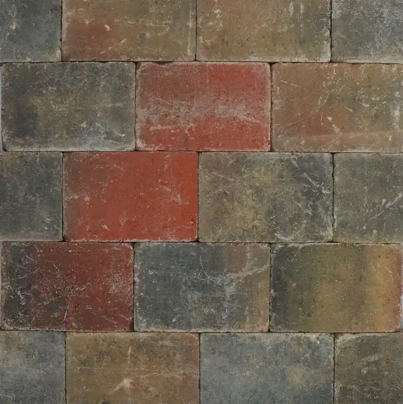 Trommelstenen of koppelstones bont 20x30x6cm (m2) - Superprijs