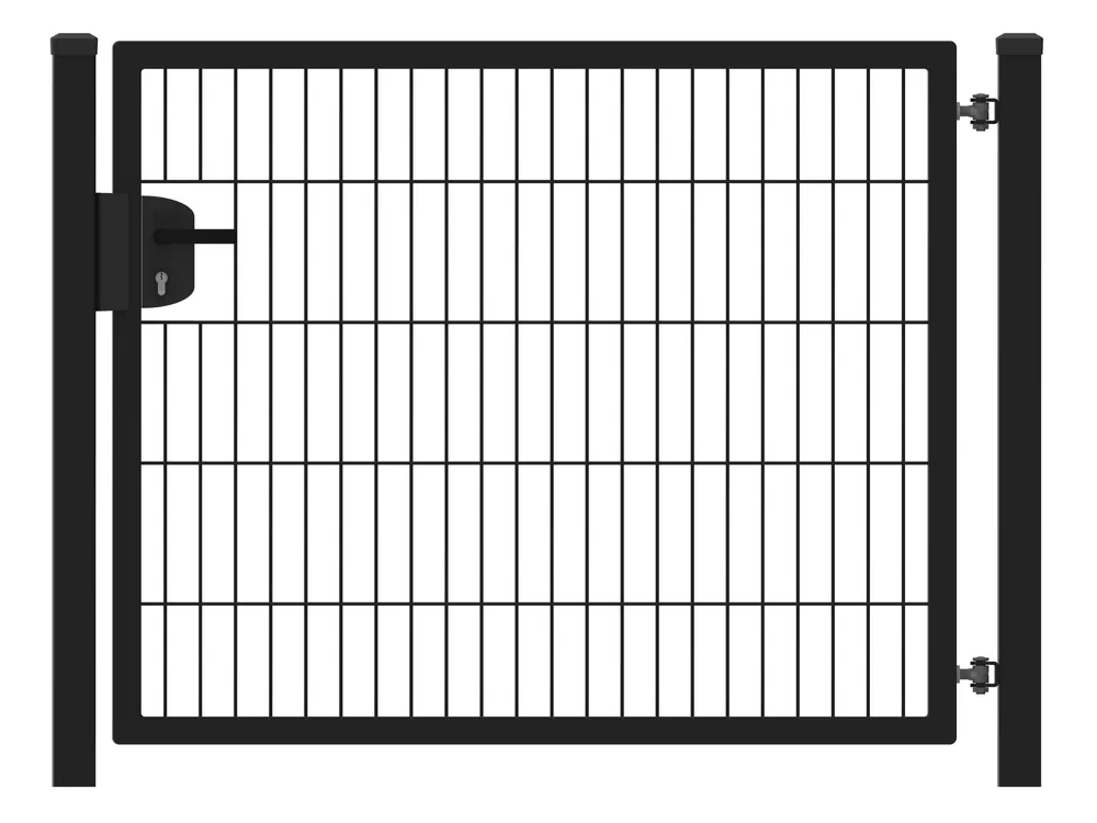 Draaipoort voor hekwerk 100x123cm groen | Outlet