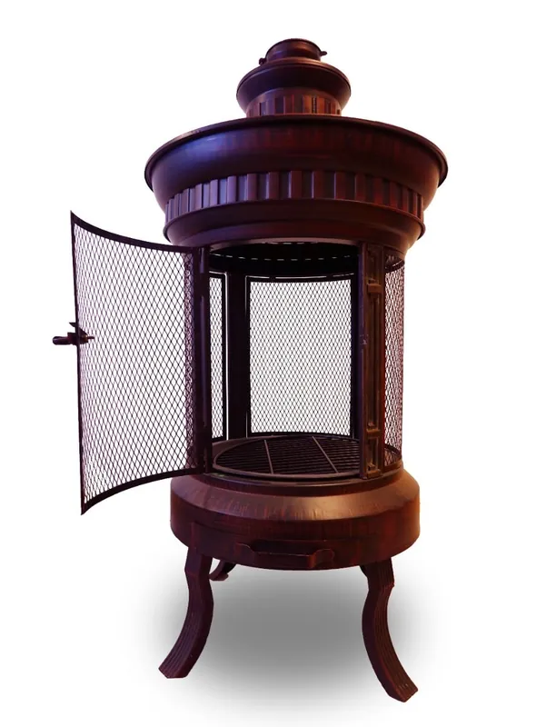 Speciale deal - Tuinhaard houthaard allesbrander gietijzer 152x75cm