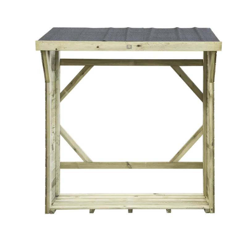 Houtberging haardhoutberging haardhout 180x74x174cm | Veel voordeel