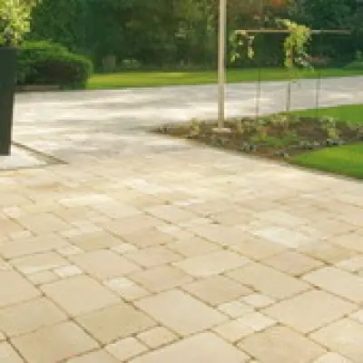 Lage prijs - Abbeystones 20x30cm trommelstenen creme (m2)