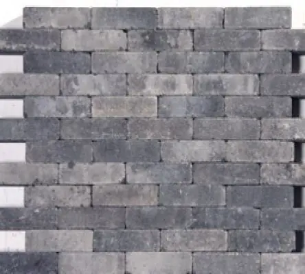 Net toegevoegd | Waalformaat sierbestrating Smook strak, 20x5x6cm, per m2