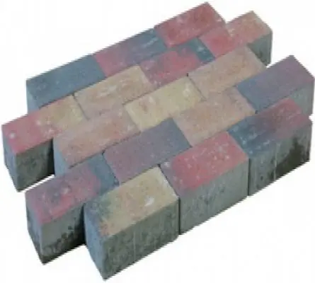 Bestel vandaag | Betonklinkers dikformaat sierbestrating bont strak, 21x7x7cm, per m2